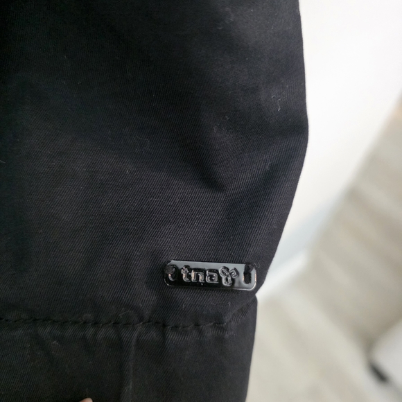 Aritzia TNA Black Hooded Utility Jacket - Picture 7 of 10